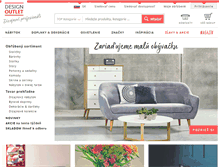 Tablet Screenshot of designoutlet.sk